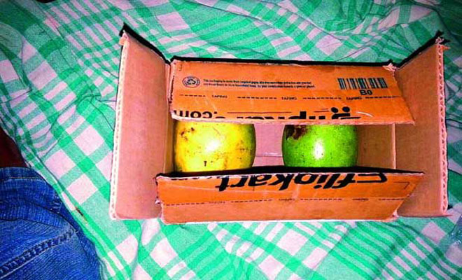 Flipkart delivers mangoes instead of mobile phone