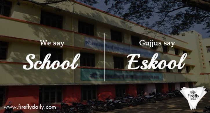Everyday English Words Pronounced by Gujjus