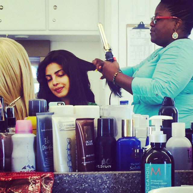 Priyanka Chopra Leading American TV Show Quantico - She also uploaded a picture of the prep before the second day.