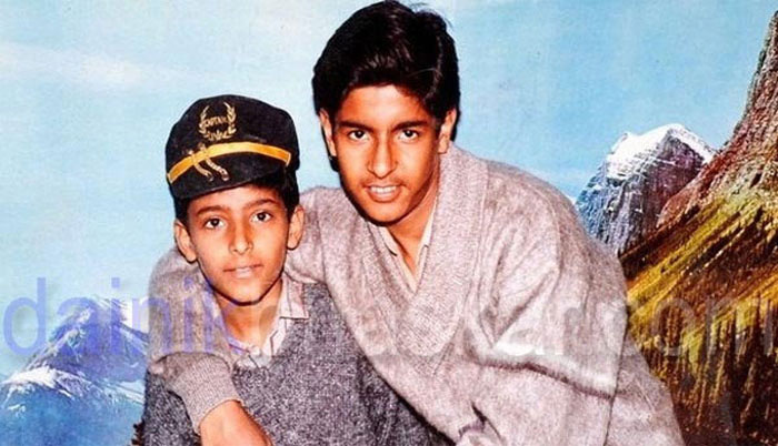 Kapil Sharma with his brother.