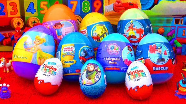 United States: Kinder Surprise candy eggs