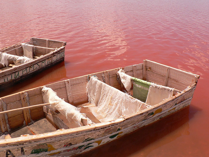 Lake Retba, Senegal