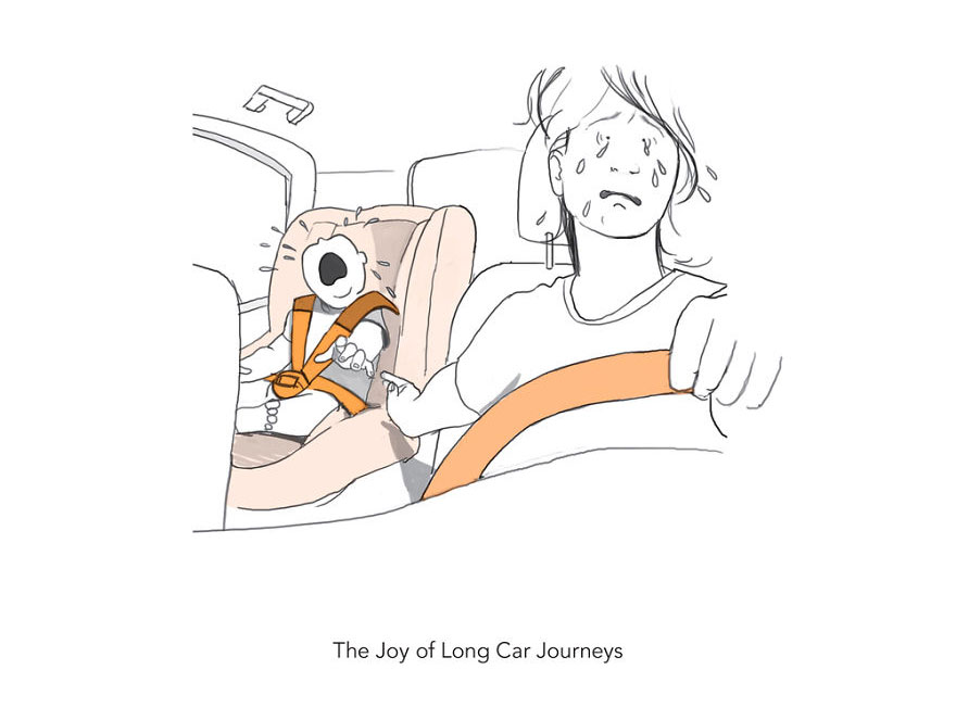 The joy of long car journeys