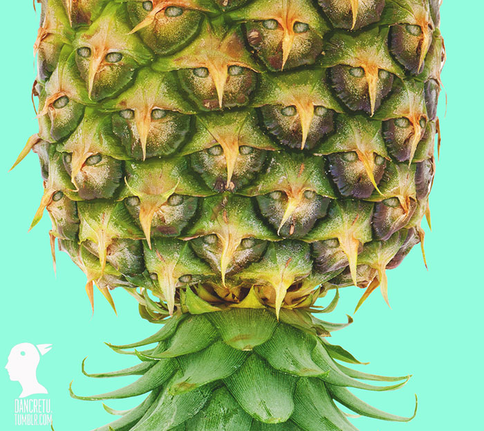 Food Designer Pineapple Face