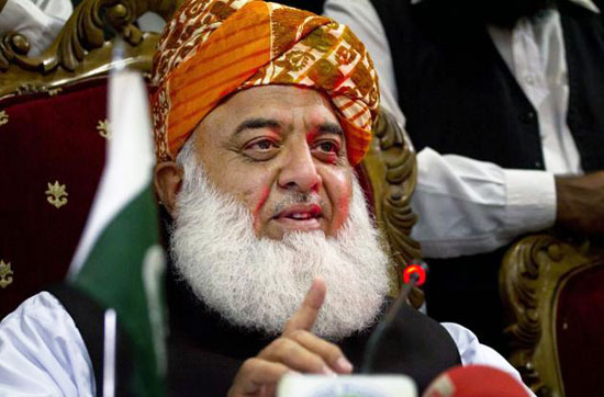 Jamiat Ulema-e-Islami Fazl Chief Maulana Fazlur Rehman