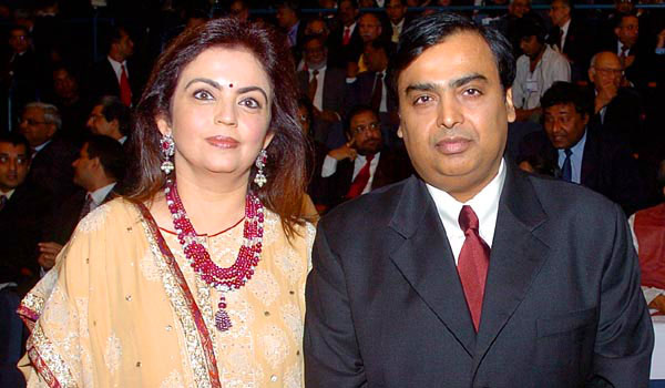 Mukesh & Nita Ambani