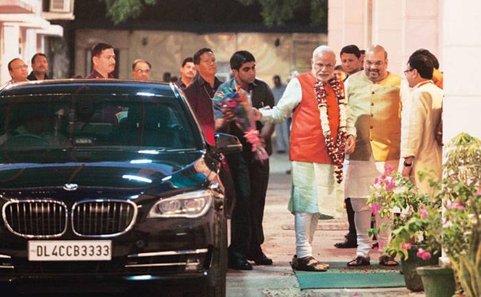 Prime Minister Narendra Modi has the same BMW 760Li car